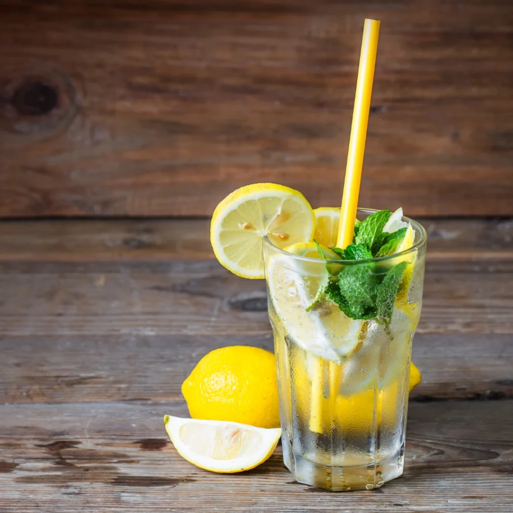 lemon water